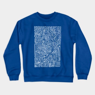 Line Design Crewneck Sweatshirt